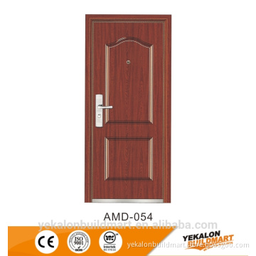 Yekalon AMD-054 melamine finish Armored Main gate steel security door